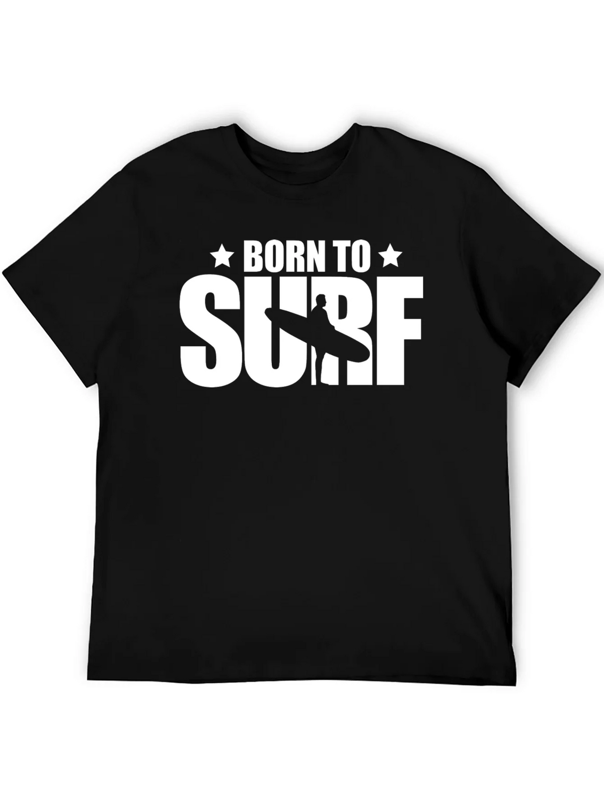 Born to Surf Graphic Tee - Stylish Cotton T-Shirt
