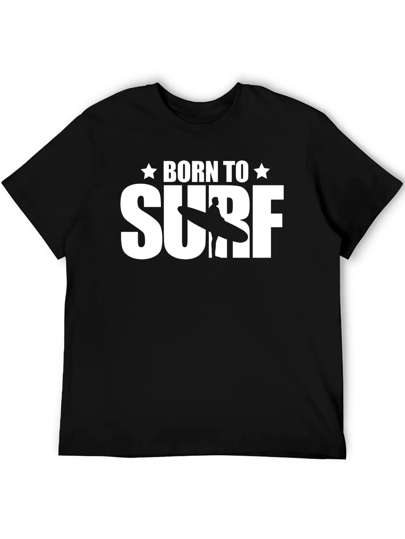 Born to Surf Graphic Tee - Stylish Cotton T-Shirt