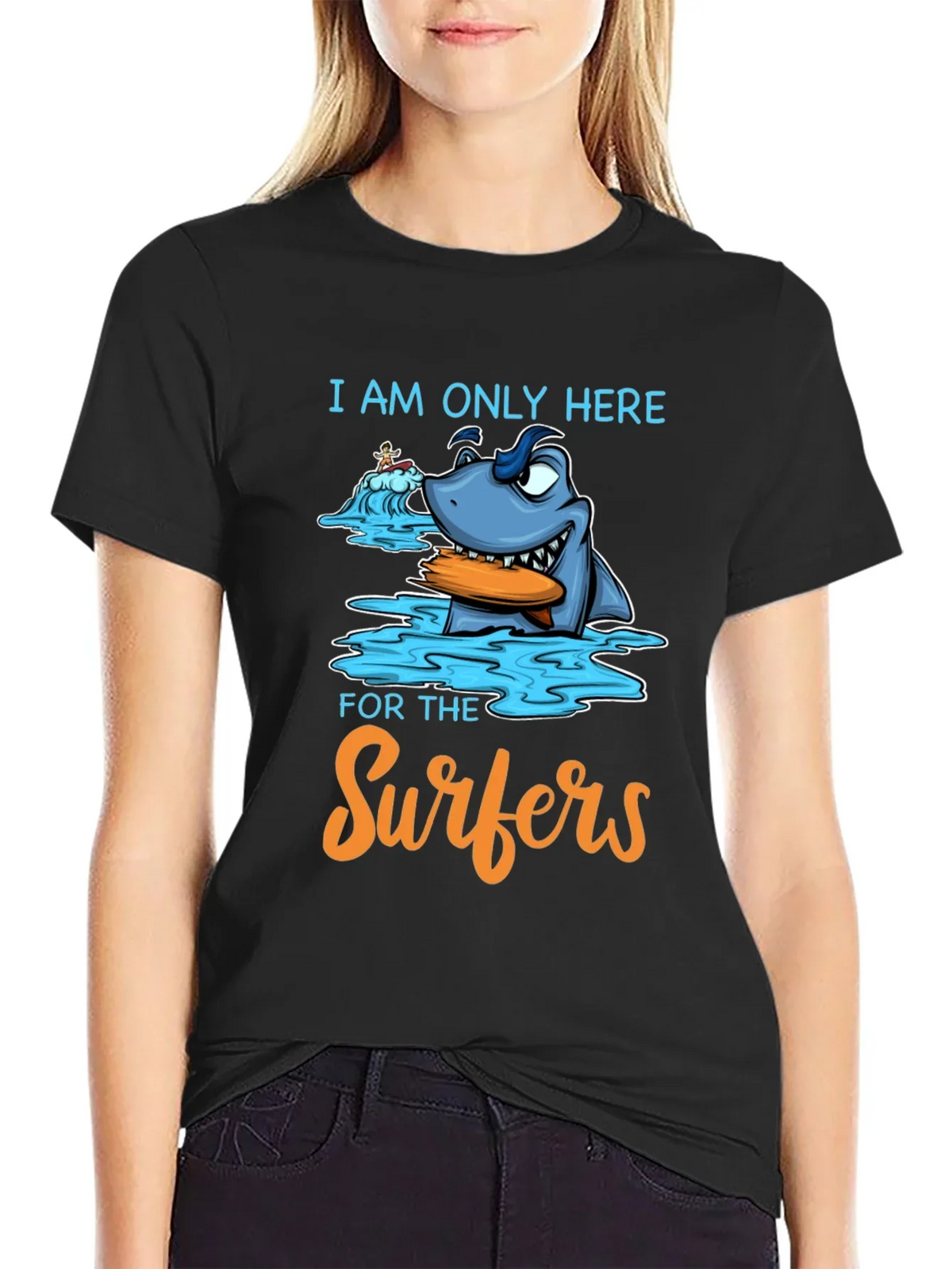 Surfer Shark Graphic Tee