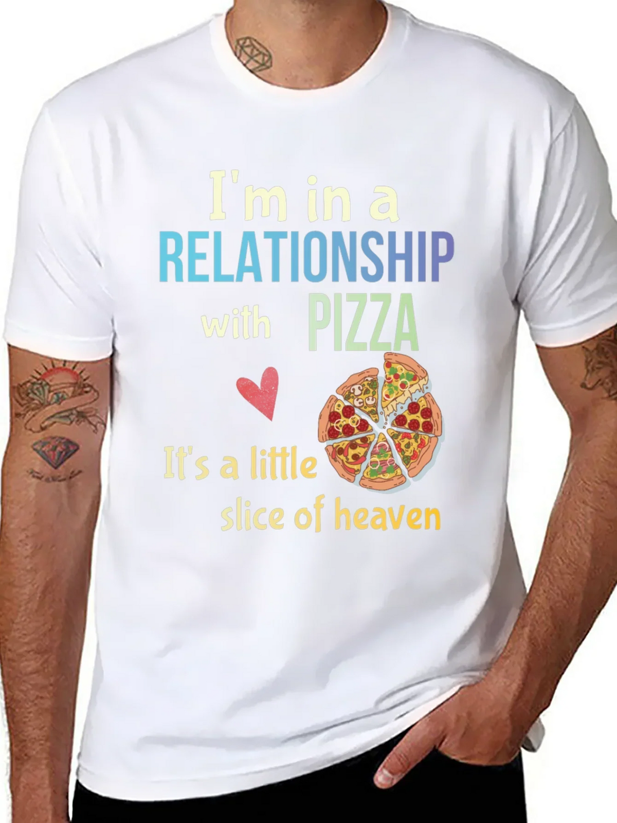Pizza Lovers Relationship T-Shirt