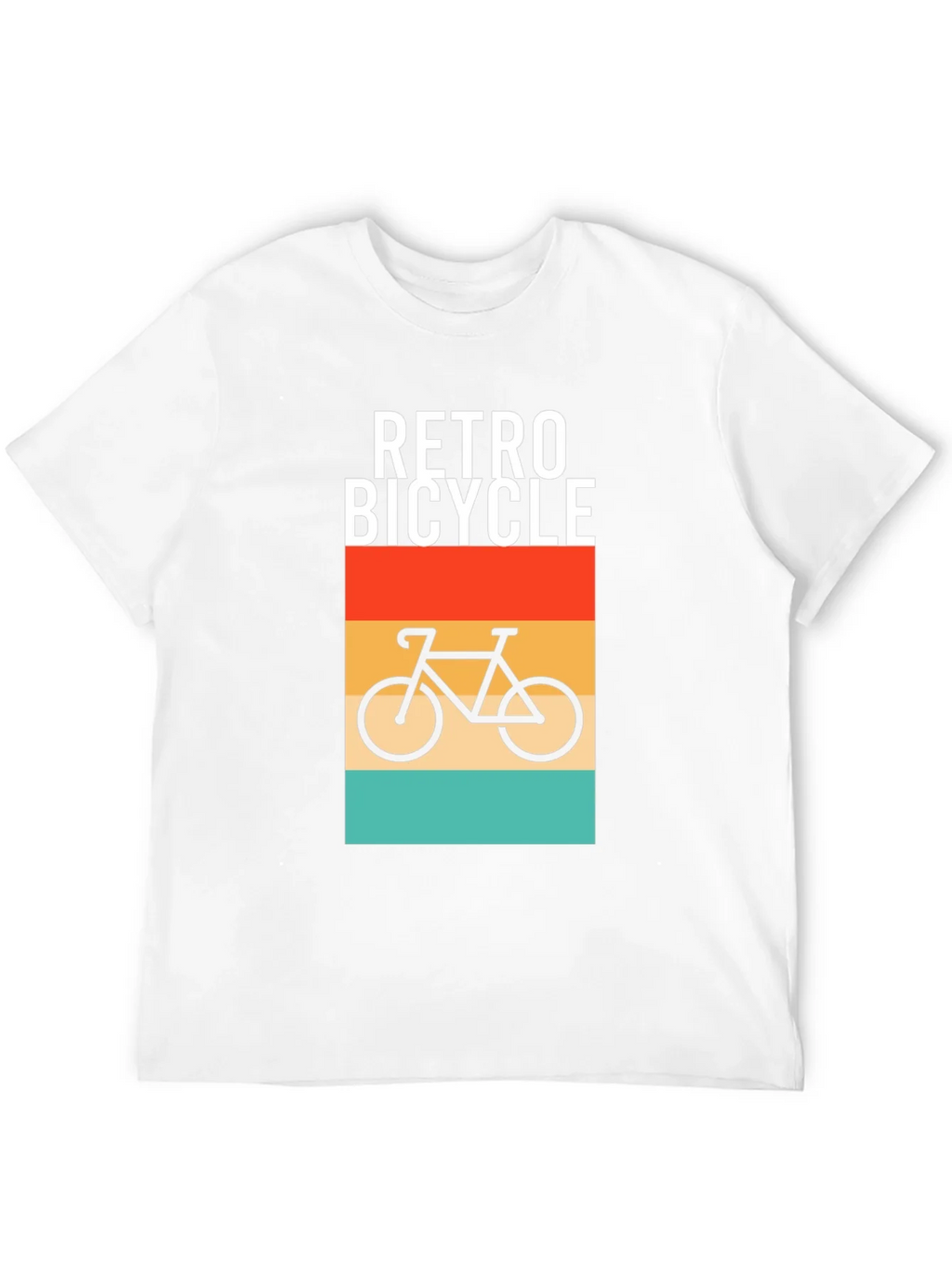 Retro Bicycle Graphic T-Shirt - Stylish Comfort