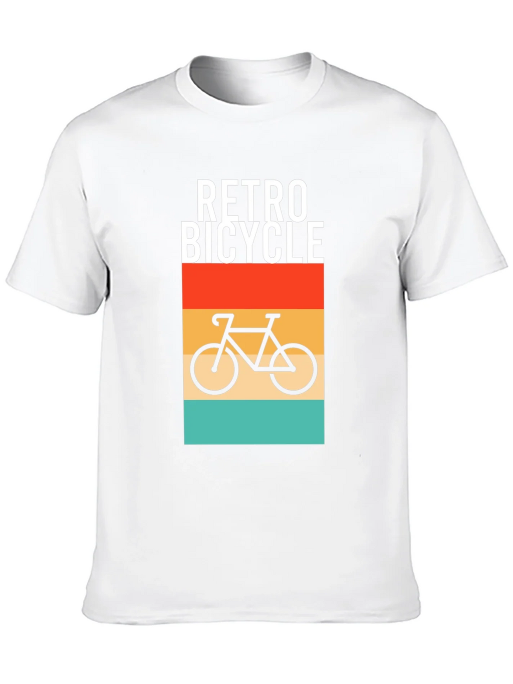 Retro Bicycle Graphic T-Shirt - Stylish Comfort