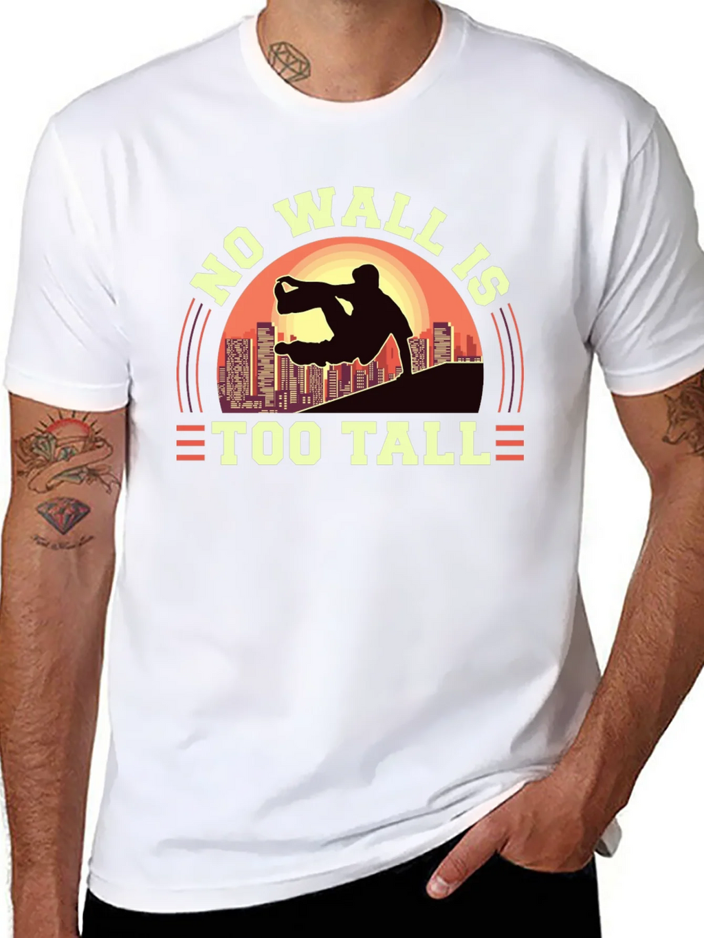 No Wall Is Too Tall T-Shirt