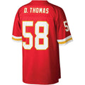 KC.Chiefs #58 Derrick Thomas Red 1994 Legacy Replica Jersey Stitched American Football Jerseys