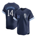 Kansas City Royals #14 Jac Caglianone Navy City Connect Limited Stitched Baseball Jersey