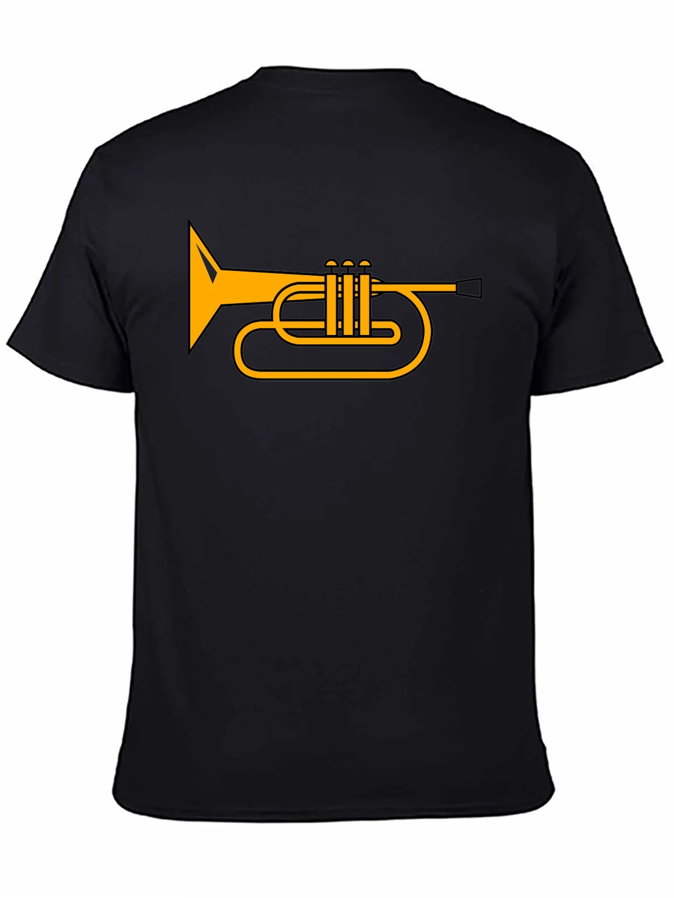 Trumpet Graphic T-Shirt - Music Lover Tee