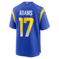 LA.Rams #17 Davante Adams Royal Game Stitched American Football Jerseys