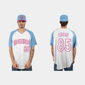 #85 LUIS CESSA MEXICO BASEBALL 2023 WORLD BASEBALL CLASSIC JERSEYC WHITE BLUE Stitches Baseball Jerseys