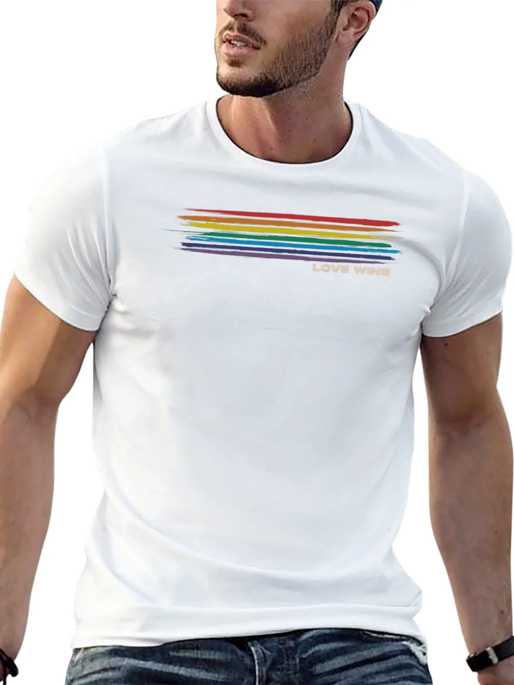 Love Wins Pride T-Shirt - Equality Rainbow Tee