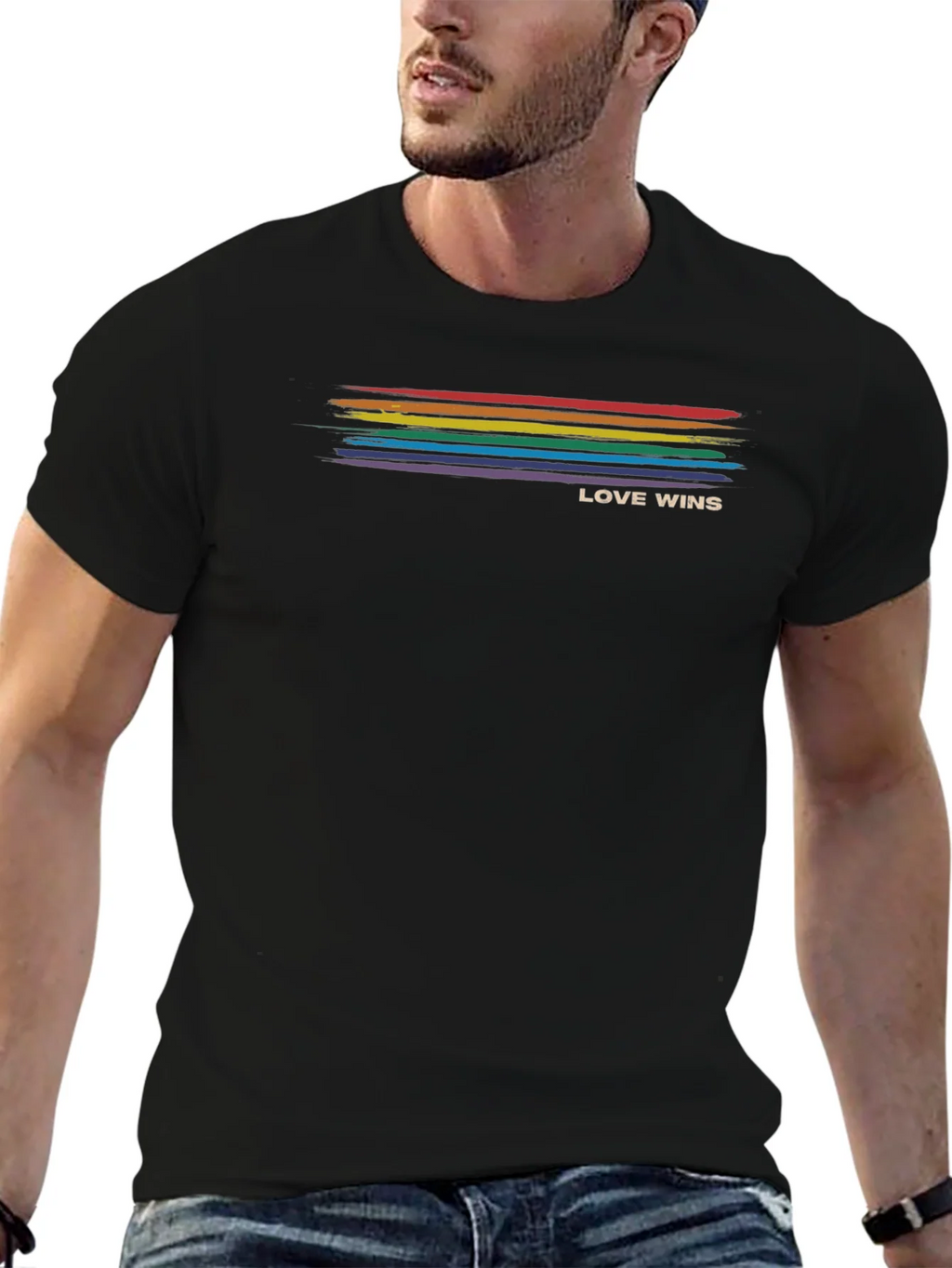 Love Wins Pride T-Shirt - Equality Rainbow Tee