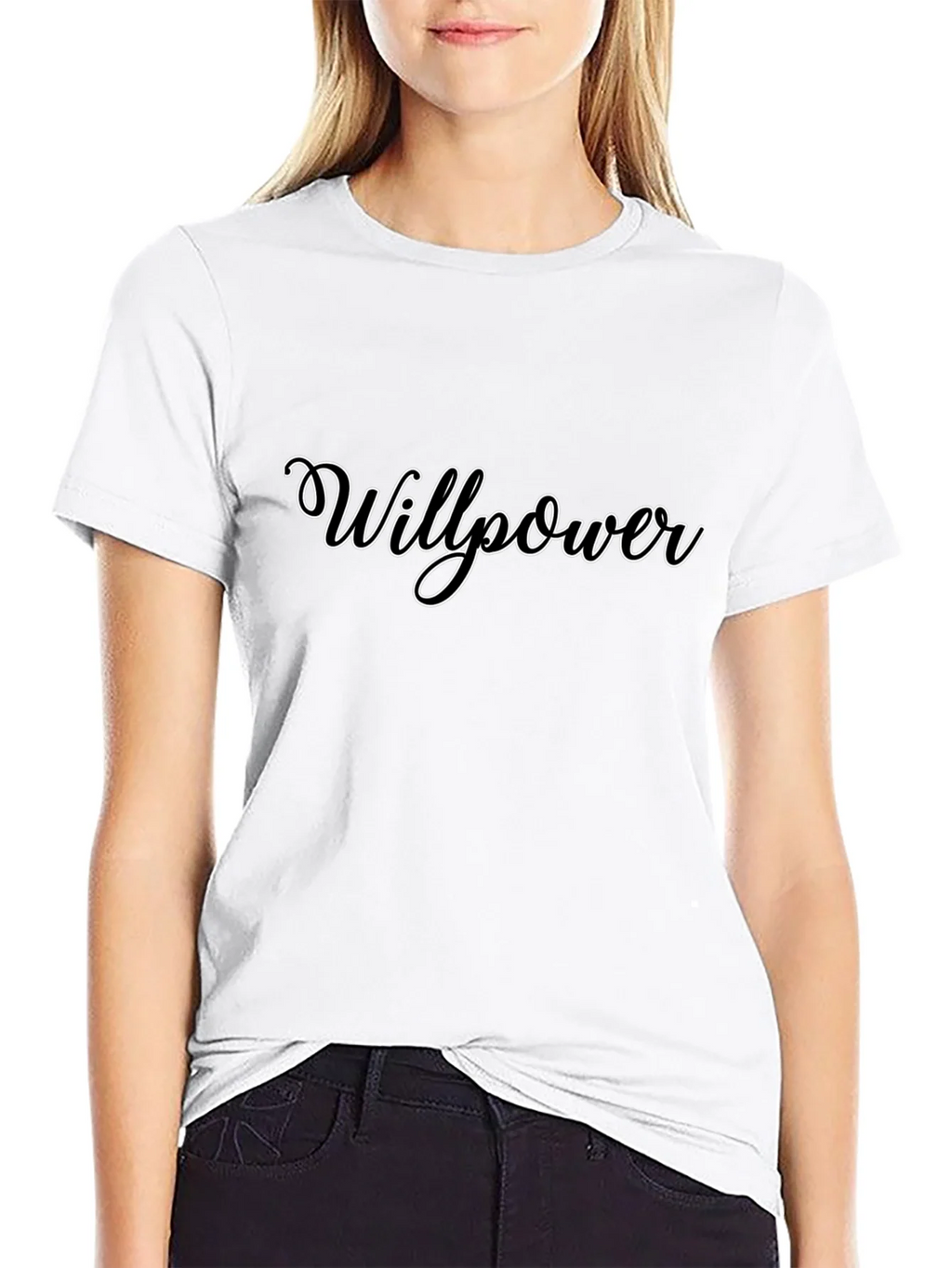 Willpower Graphic Tee - Classic Black T-Shirt