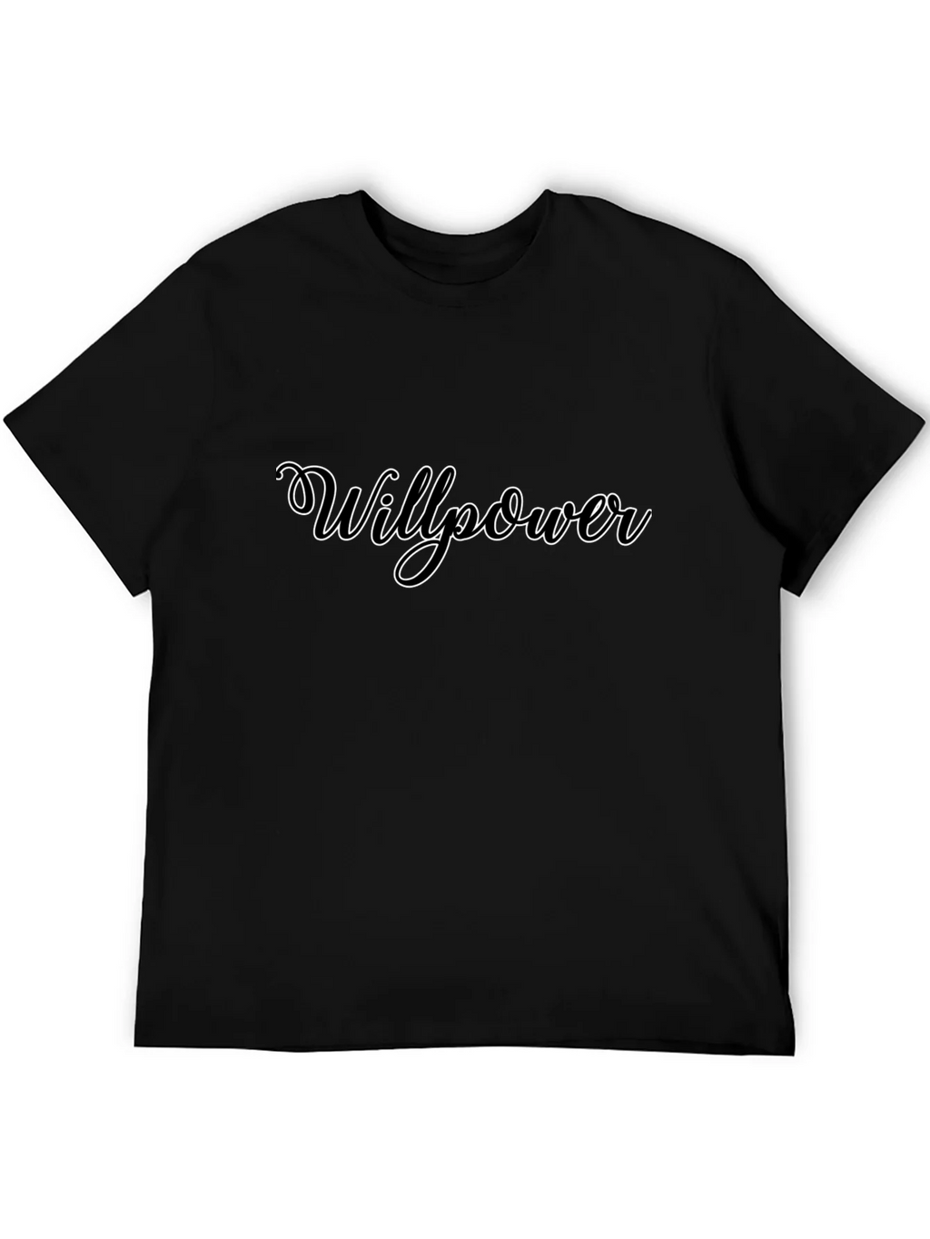 Willpower Graphic Tee - Classic Black T-Shirt