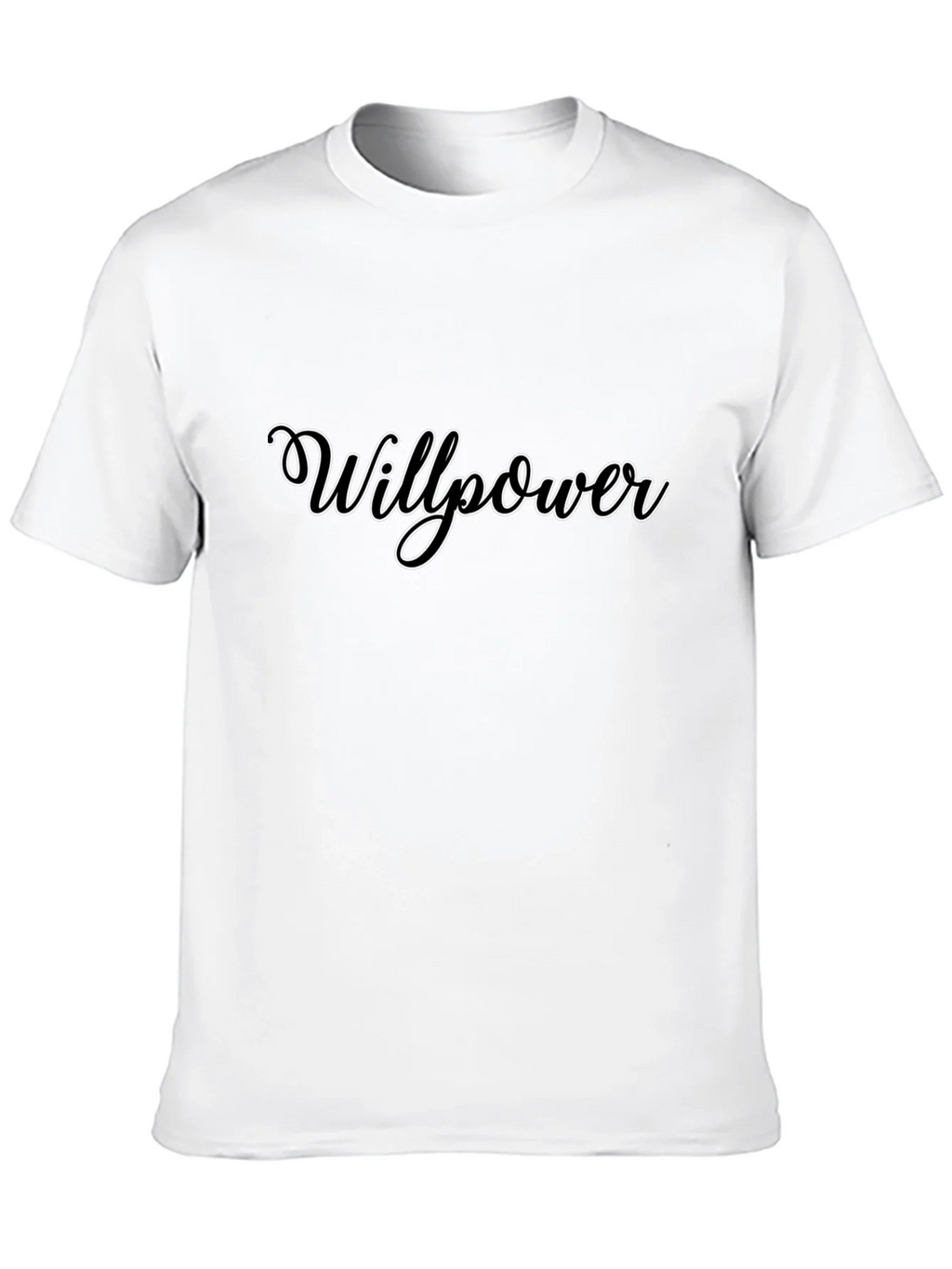 Willpower Graphic Tee - Classic Black T-Shirt