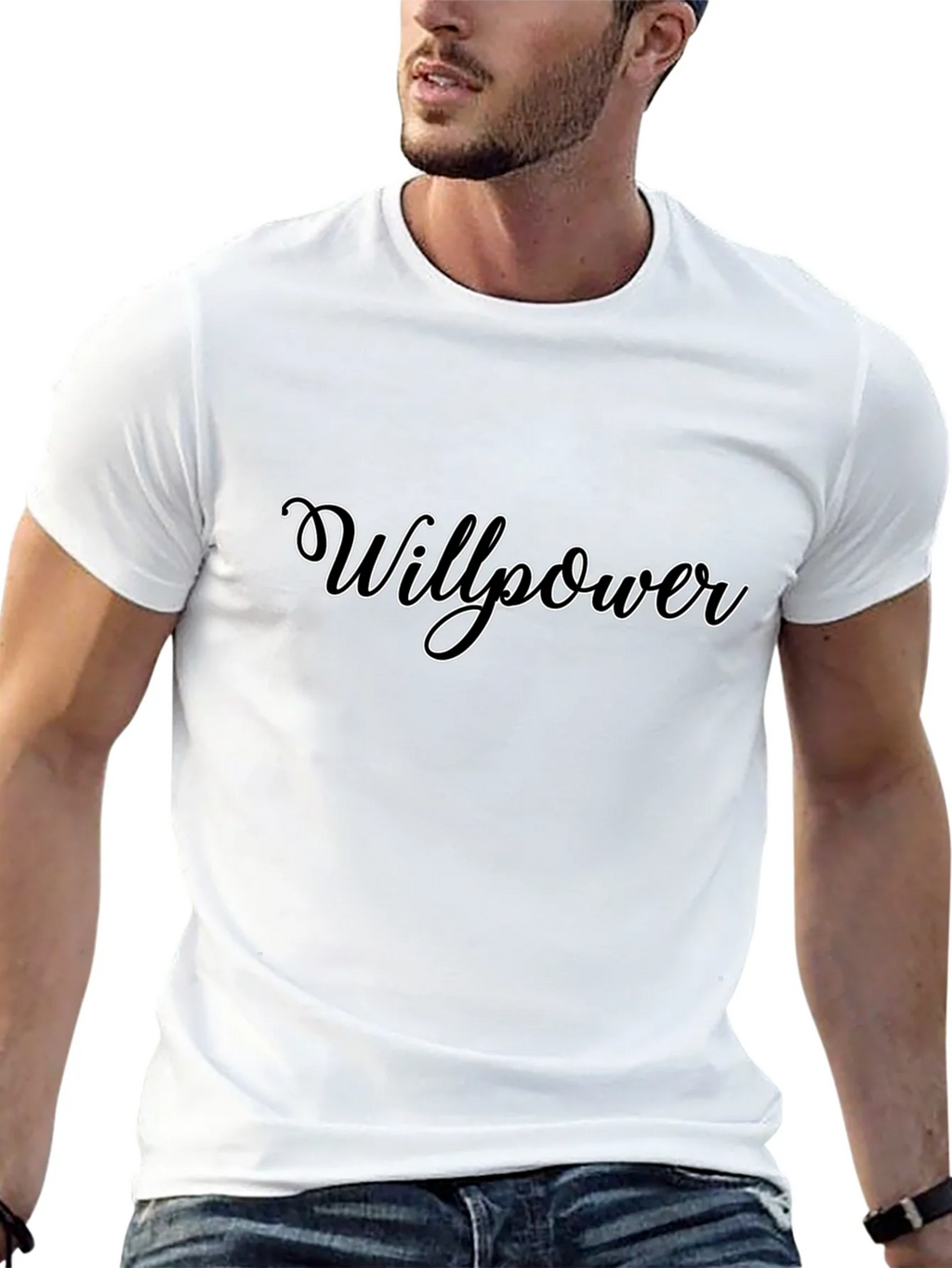 Willpower Graphic Tee - Classic Black T-Shirt