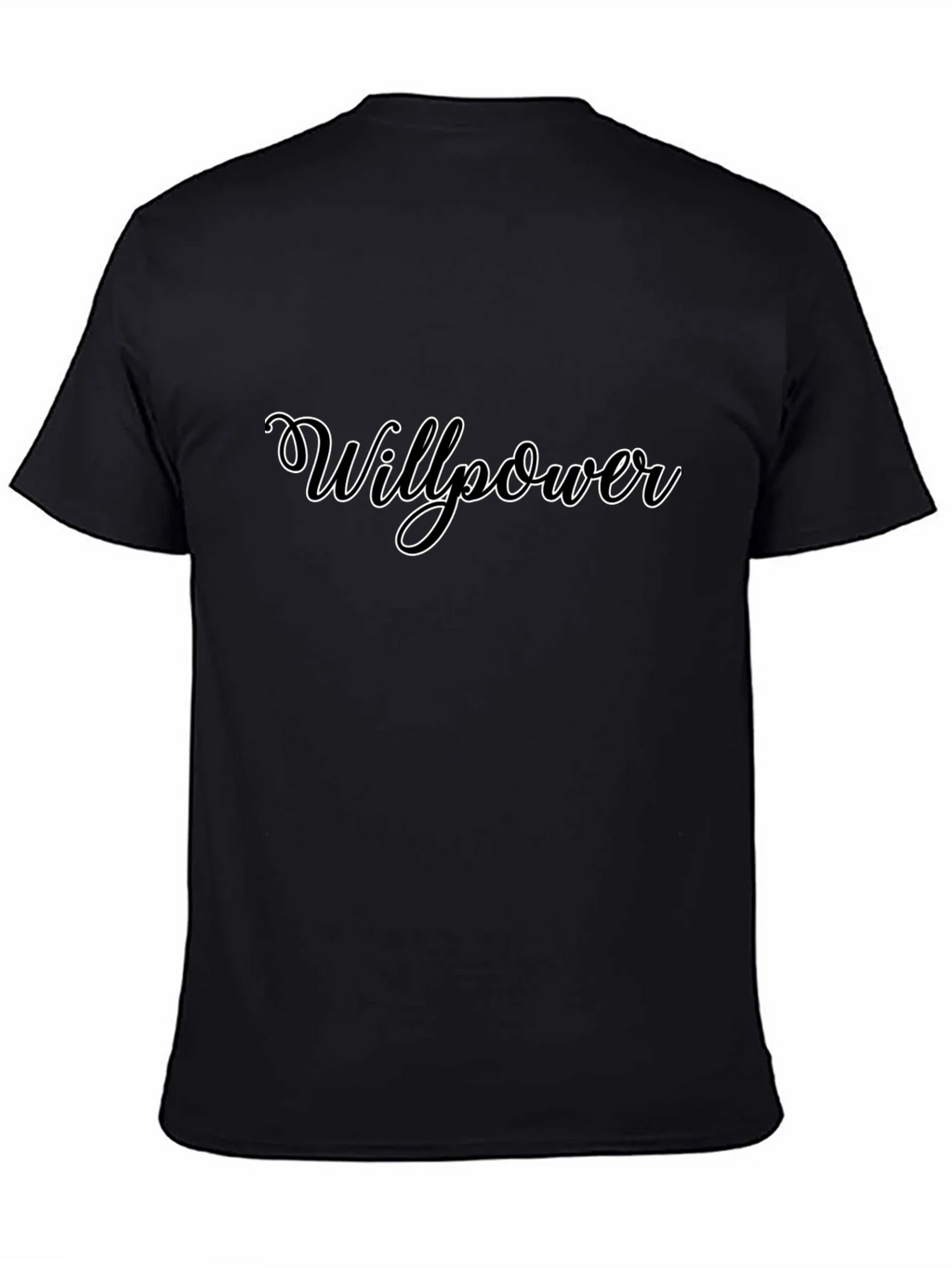 Willpower Graphic Tee - Classic Black T-Shirt