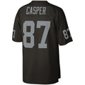 L.Raiders #87 Dave Casper Black 1976 Legacy Replica Jersey Stitched American Football Jerseys