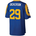 LA.Rams #29 Eric Dickerson Legacy Replica Jersey - Royal Stitched American Football Jersey