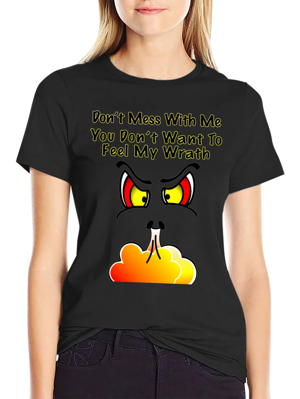 Dont Mess With Me T-Shirt - Angry Grinch