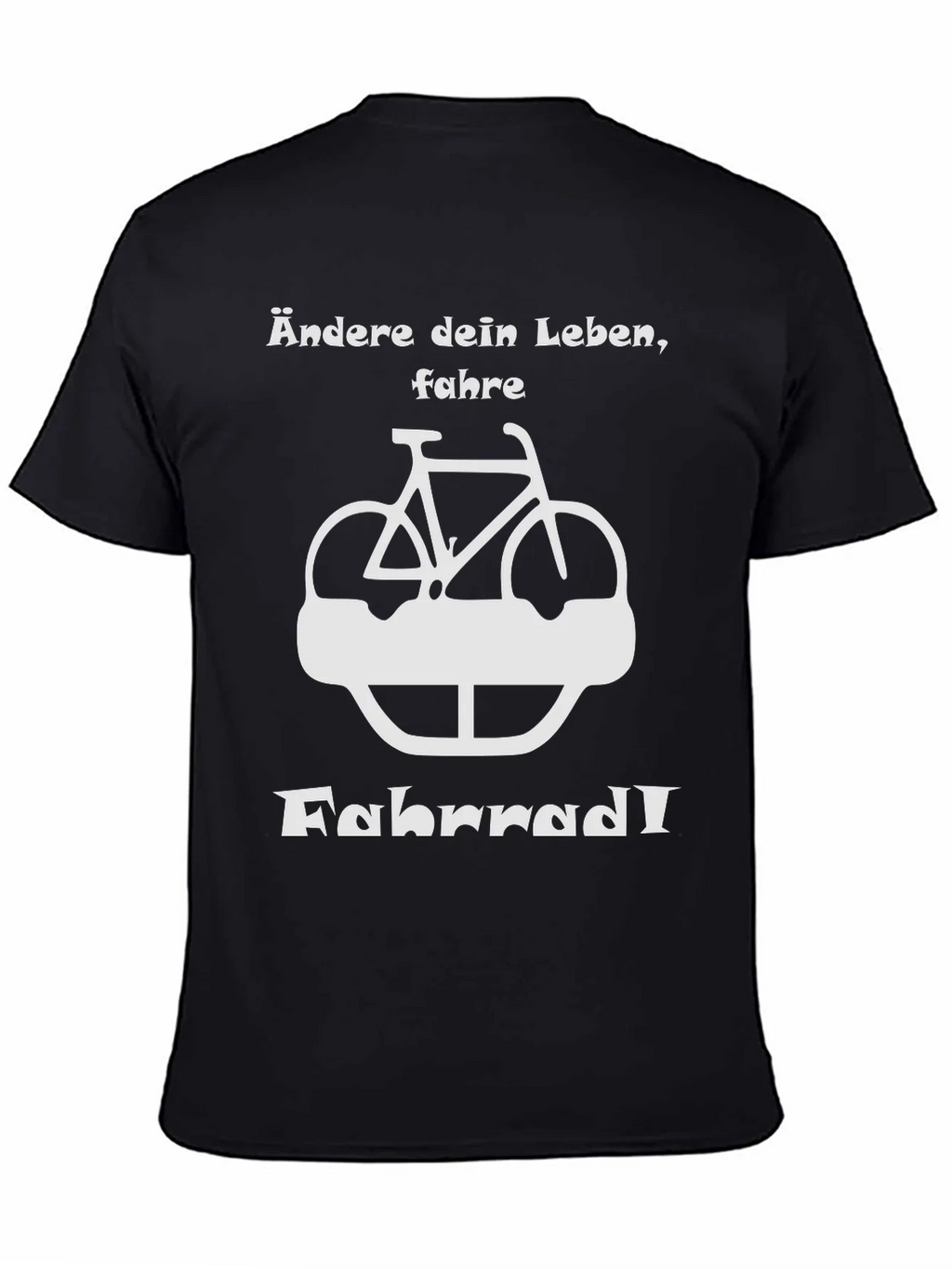 Ändere dein Leben Fahrrad T-Shirt