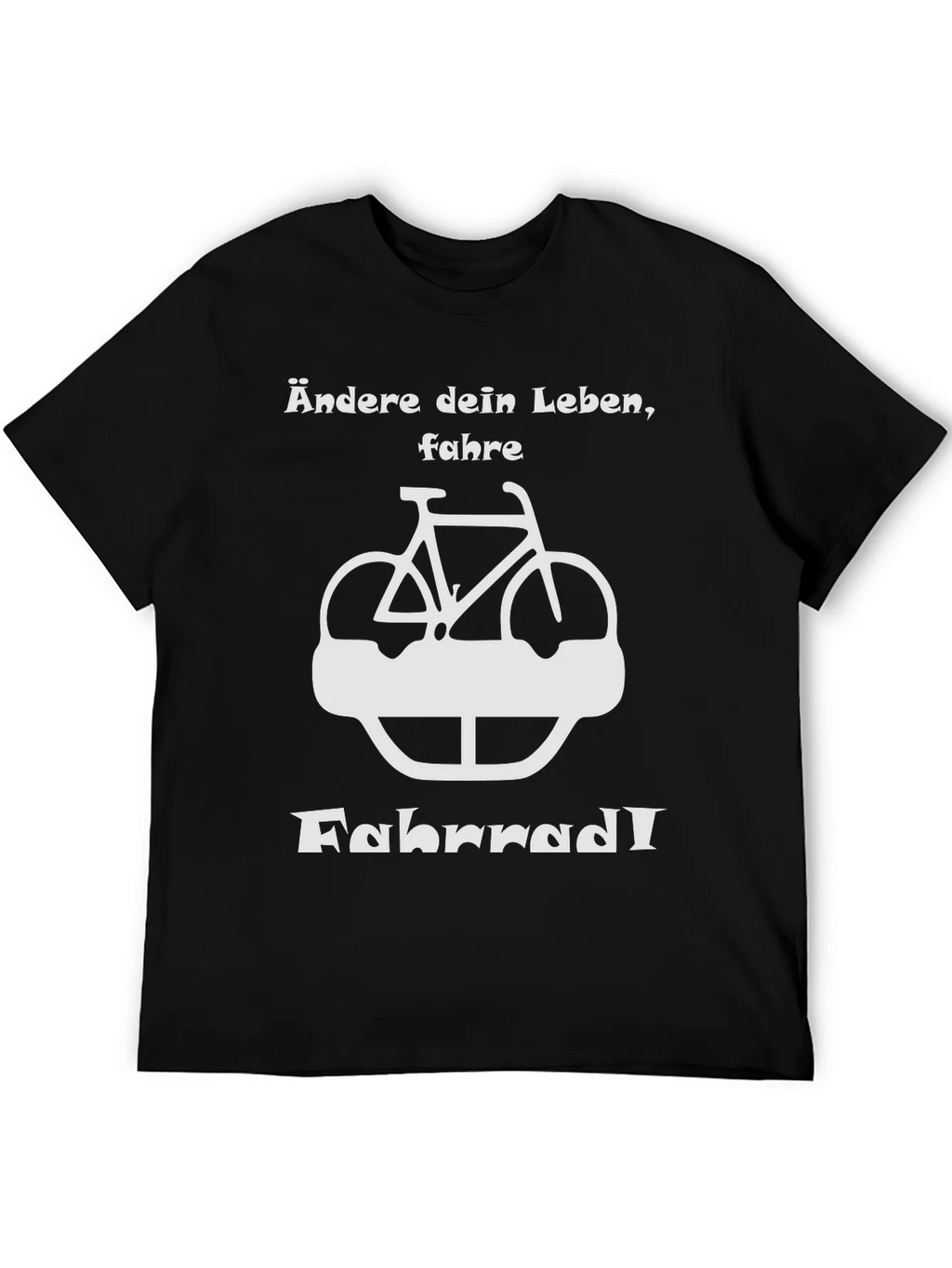 Ändere dein Leben Fahrrad T-Shirt