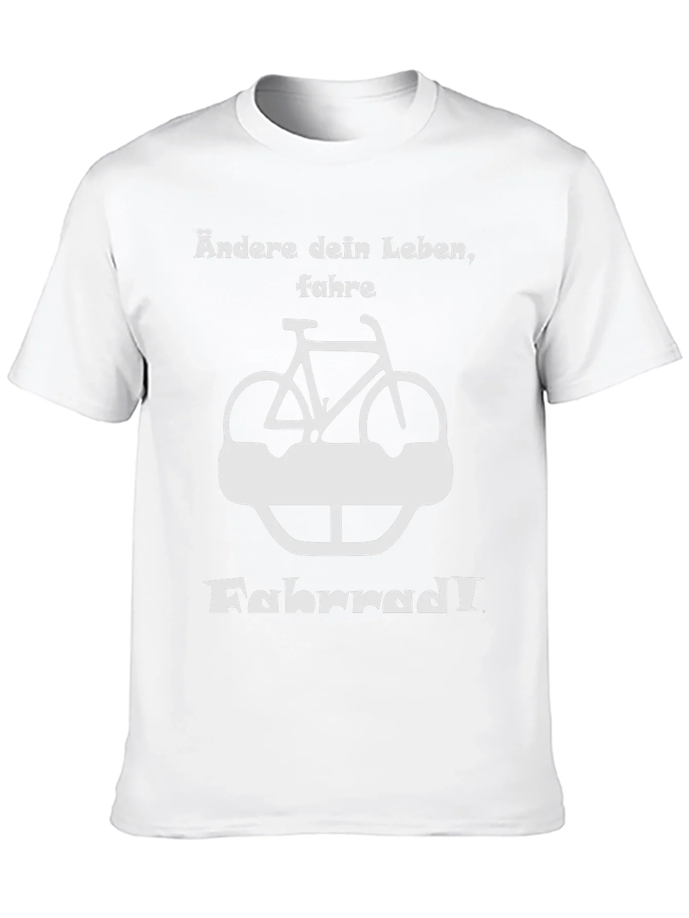 Ändere dein Leben Fahrrad T-Shirt