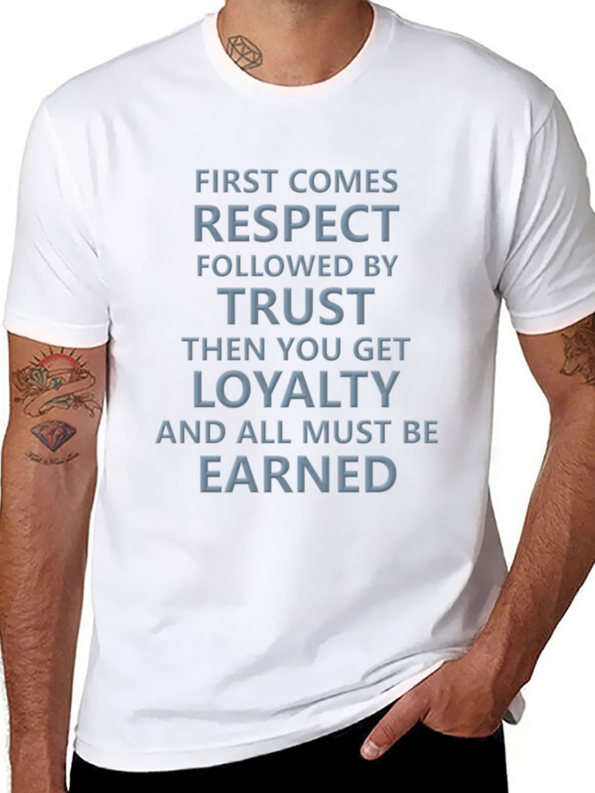 Respect Trust Loyalty Graphic Tee