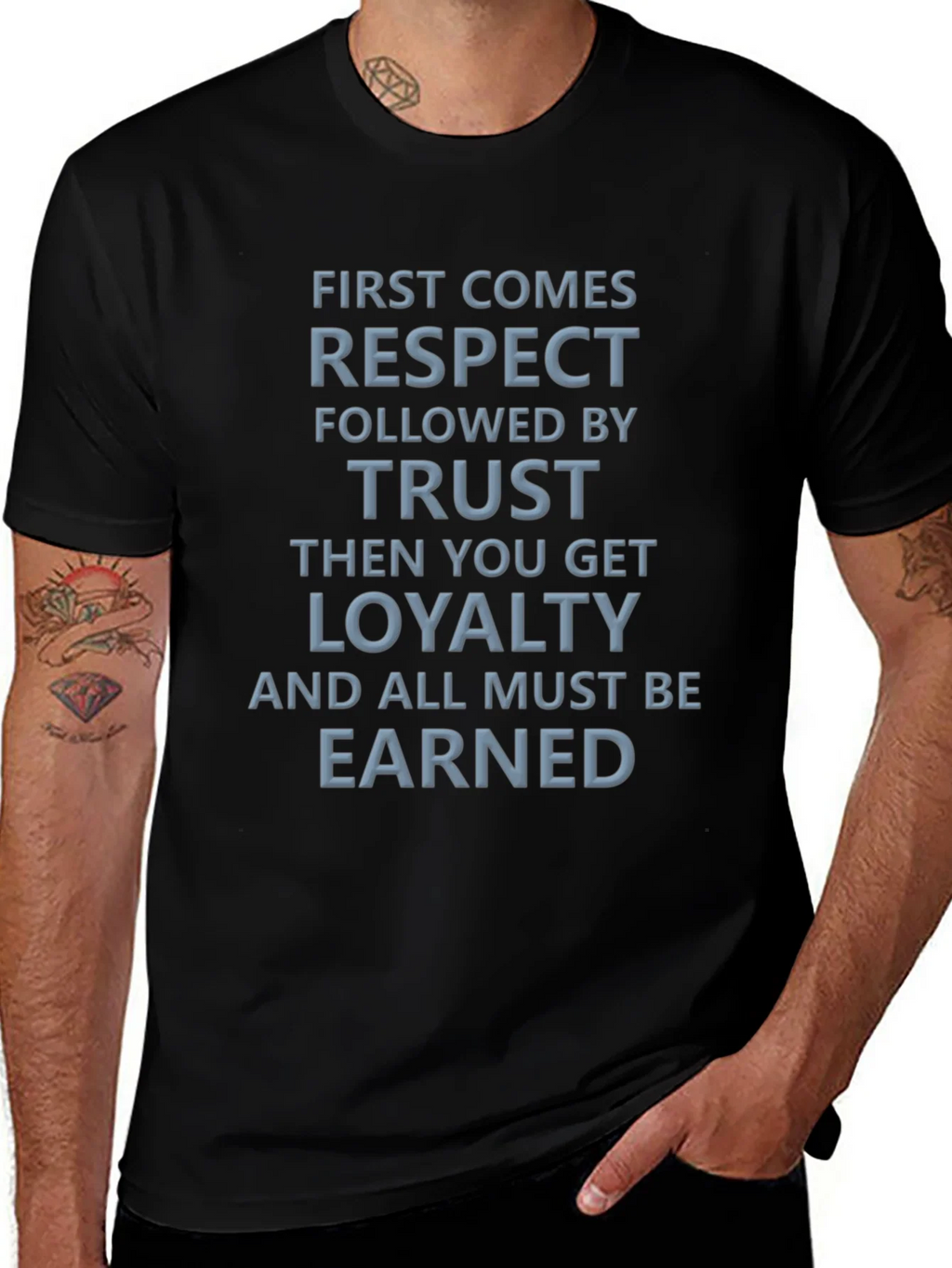 Respect Trust Loyalty Graphic Tee