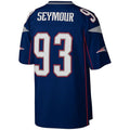 NE.Patriots #93 Richard Seymour Navy 2003 Legacy Replica Jersey Stitched American Football Jerseys