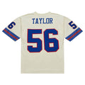 NY.Giants #56 Lawrence Taylor Chainstitch Legacy Jersey - Cream Stitched American Football Jerseys