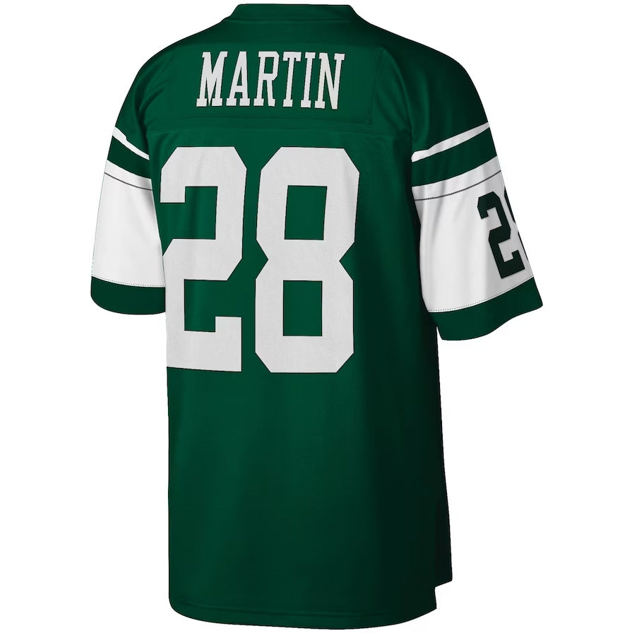 NY.Jets #28 Curtis Martin Legacy Replica Player Jersey - Green American Football Jerseys