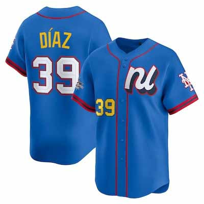 New York Mets #39 Edwin Daz National League 2025 All-Star Edition Limited Player Jersey - Blue Baseball Jersey