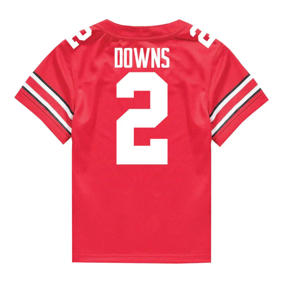 Caleb Downs Ohio State Buckeyes Jersey  Red