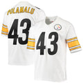 P.Steelers #43 Troy Polamalu White 2005 Legacy Replica Jersey Stitched American Football Jerseys