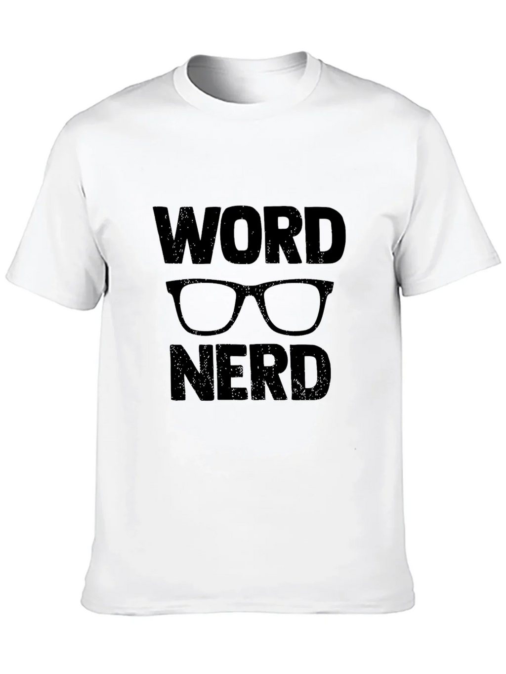 Word Nerd Graphic T-Shirt - Black