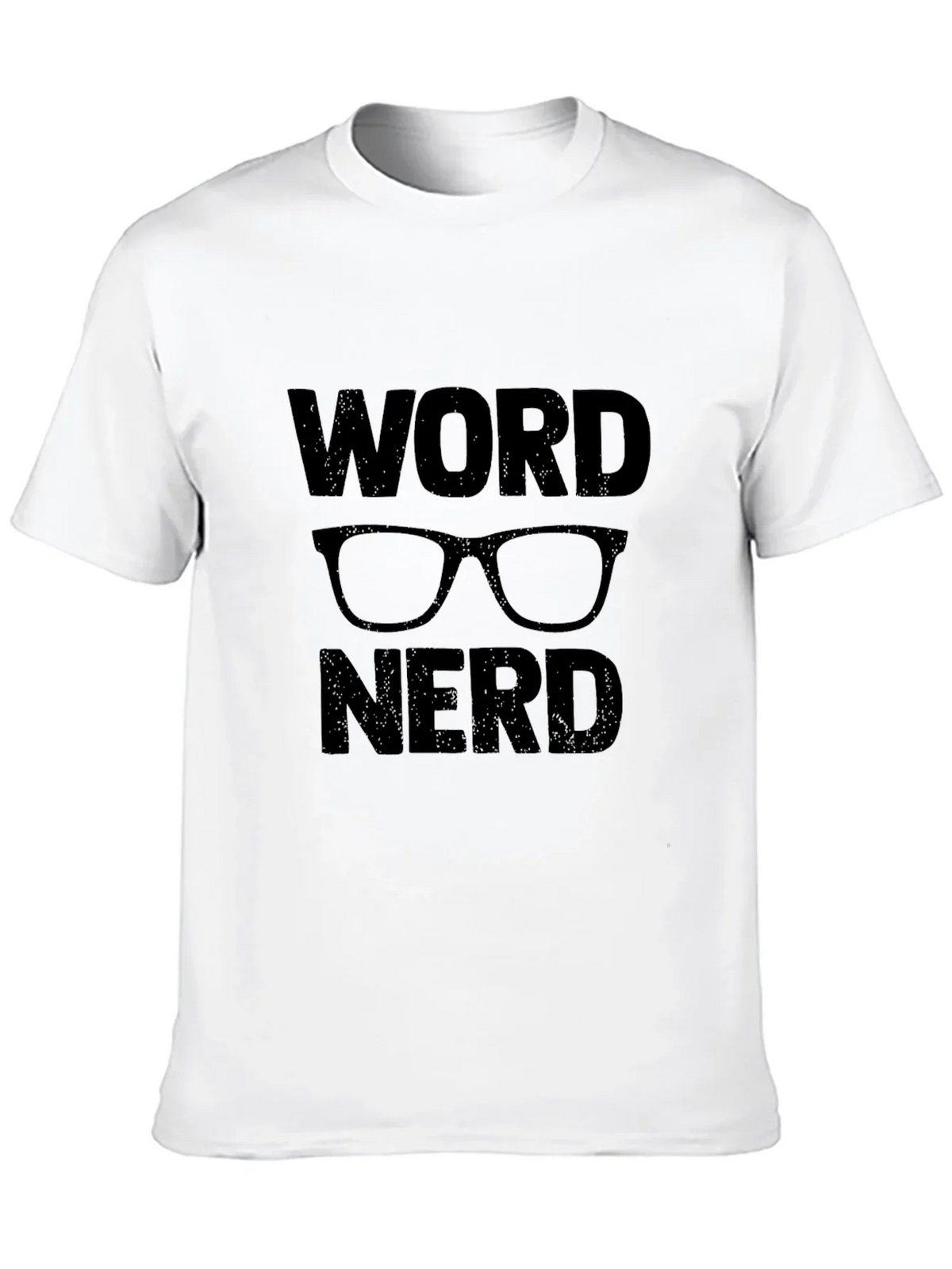 Word Nerd Graphic T-Shirt - Black