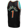 E.Conference #1 Penny Hardaway 1996 All-Star Game Hardwood Classics Reload 3.0 Swingman Jersey Black Stitched American Basketball Jersey