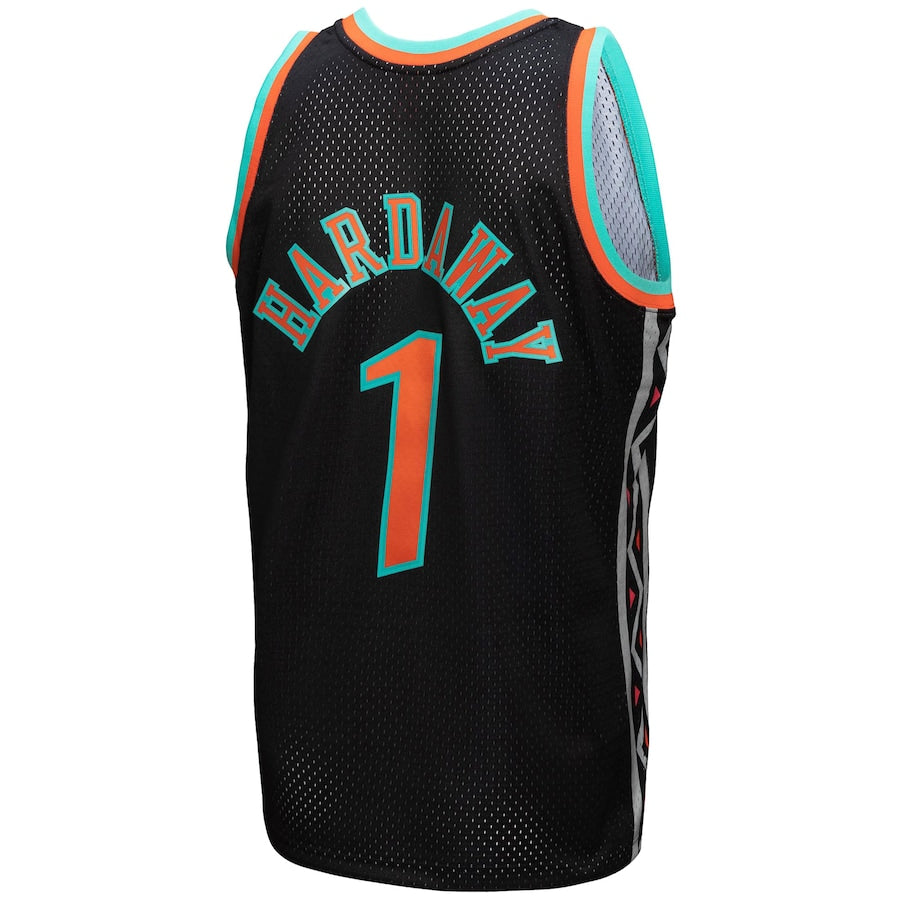 E.Conference #1 Penny Hardaway 1996 All-Star Game Hardwood Classics Reload 3.0 Swingman Jersey Black Stitched American Basketball Jersey