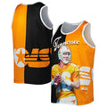 T.Volunteers #16 Peyton Manning Sublimated Player Tank Top Black Tennessee Orange Stitched American College Jerseys