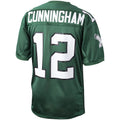 P.Eagles #12 Randall Cunningham Kelly Green 1992 Authentic Throwback Retired Player Jersey Stitched American Football Jerseys