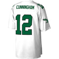 P.Eagles #12 Randall Cunningham White Legacy Replica Jersey Stitched American Football Jerseys
