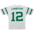 P.Eagles #12 Randall Cunningham 1994 Authentic Throwback Retired Player Jersey - White Stitched American Football Jerseys