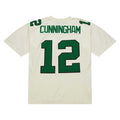 P.Eagles #12 Randall Cunningham Chainstitch Legacy Jersey - Cream Stitched American Football Jerseys