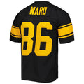 P.Steelers #86 Hines Ward Black Alternate 2008 Legacy Replica Jersey Stitched American Football Jerseys