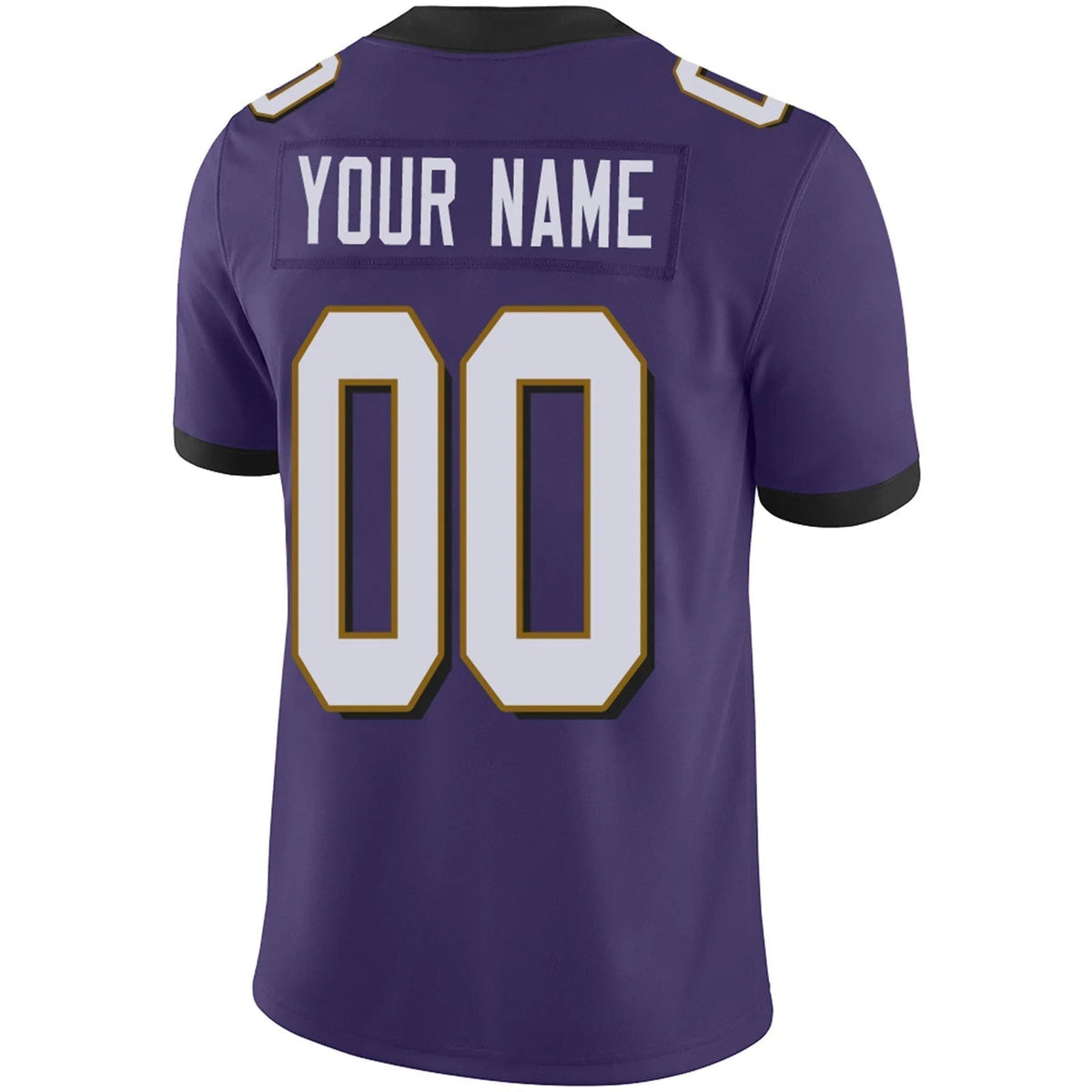Custom B.Ravens Purple Personalized Design Game Football Jerseys