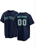 Baseball Jerseys Custom Seattle Mariners  Athletic Navy Blue Alternate Custom Replica Jersey