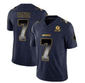 D.Cowboys #7 Trevon Diggs Black Texas Patch Vapor Jersey All Stitched American Football Jerseys