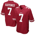 SF. 49ers #7 Colin Kaepernick Vapor Limited Jersey - Scarlet Stitched American Football Jersey