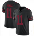 SF.49ers #11 Brandon Aiyuk Black Limited Stitched American Football Jerseys