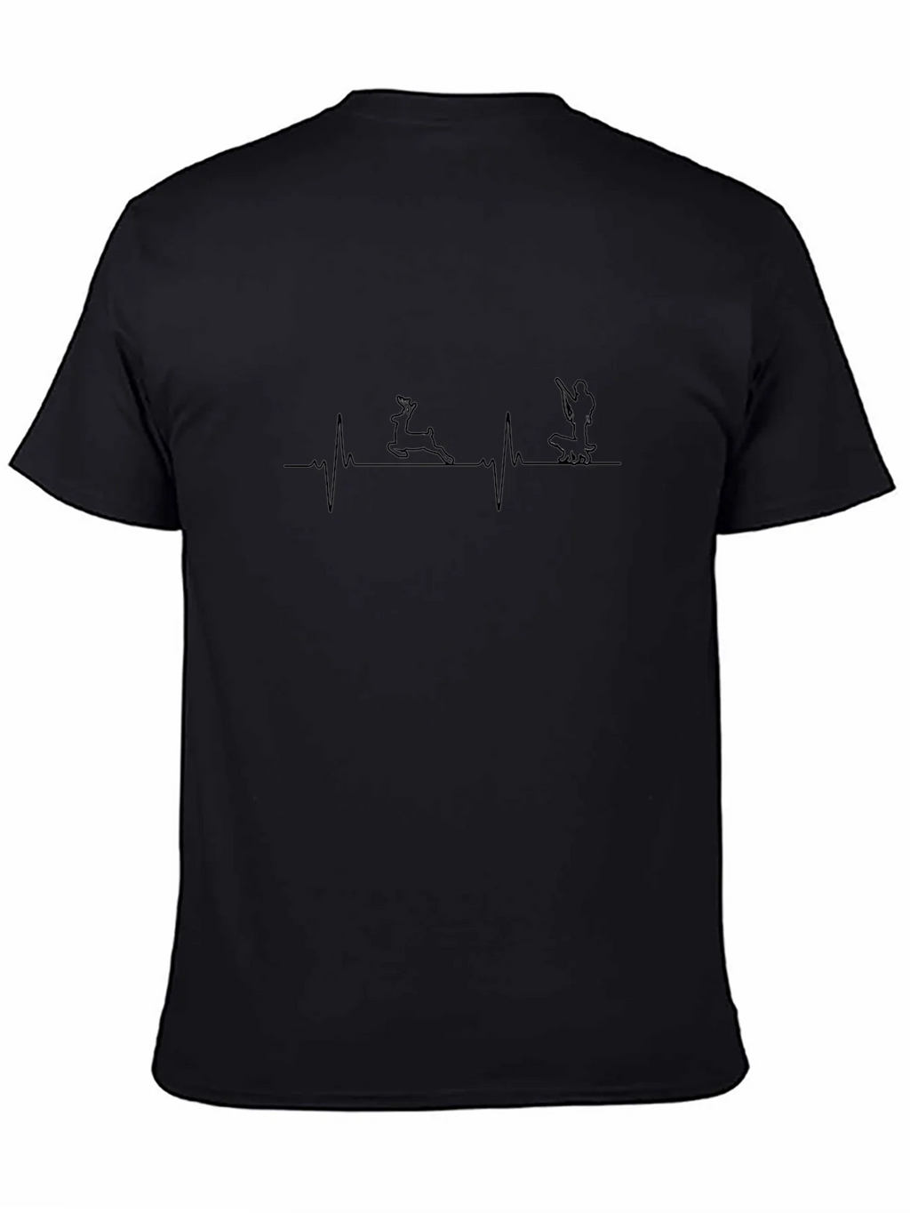 Hunter Heartbeat T-Shirt - Deer Hunting Tee