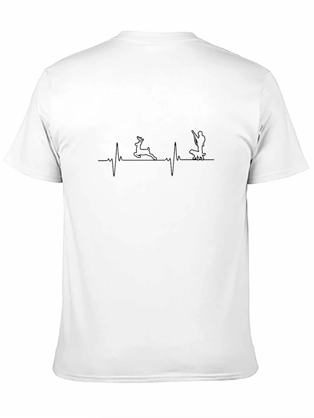 Hunter Heartbeat T-Shirt - Deer Hunting Tee